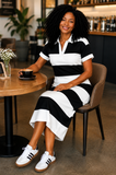 THE VARSITY MIDI BLACK