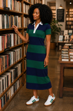 THE VARSITY MIDI GREEN
