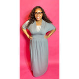 BETHANY | MAXI DRESS IN CEMENT